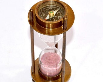 Tisch Vintage Sand Clock Timer handgemachte Sand Sanduhr Geschenk Schreibtisch 