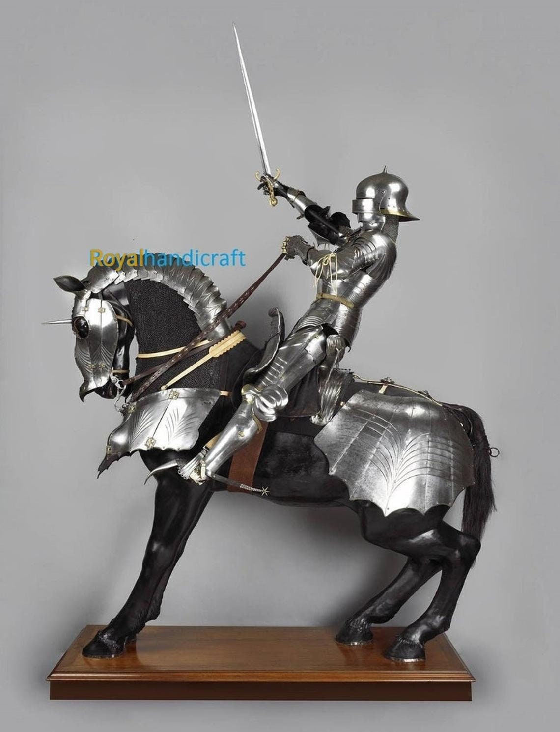 Armour Medieval Horse Armor of 16th Century German Armour Suit Costume