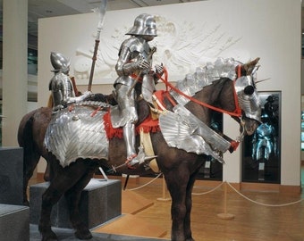 armour Medieval Horse Armor of 16th Century German Armour Suit Costume