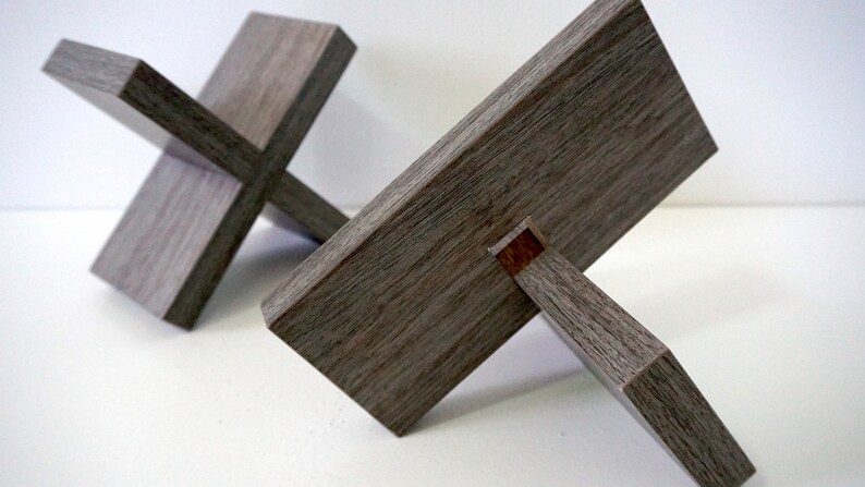 Bottle not included. Handmade in USA Carbone Wine Rack 6 Wood Modern Texture Premium Material NATURE+ One in Gift Box Espresso Color
