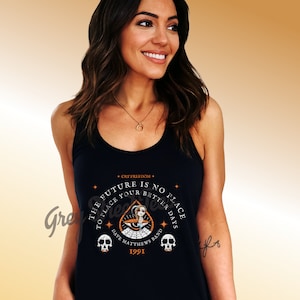 Dave Matthews Inspired Lyric Racerback Tank-The Future...
