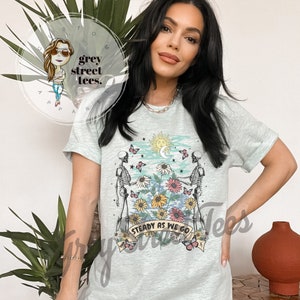 Dave Matthews Band Song Lyric Inspired Tee &quot;Steady As We Go&quot;