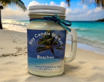 Beaches Soy Candle