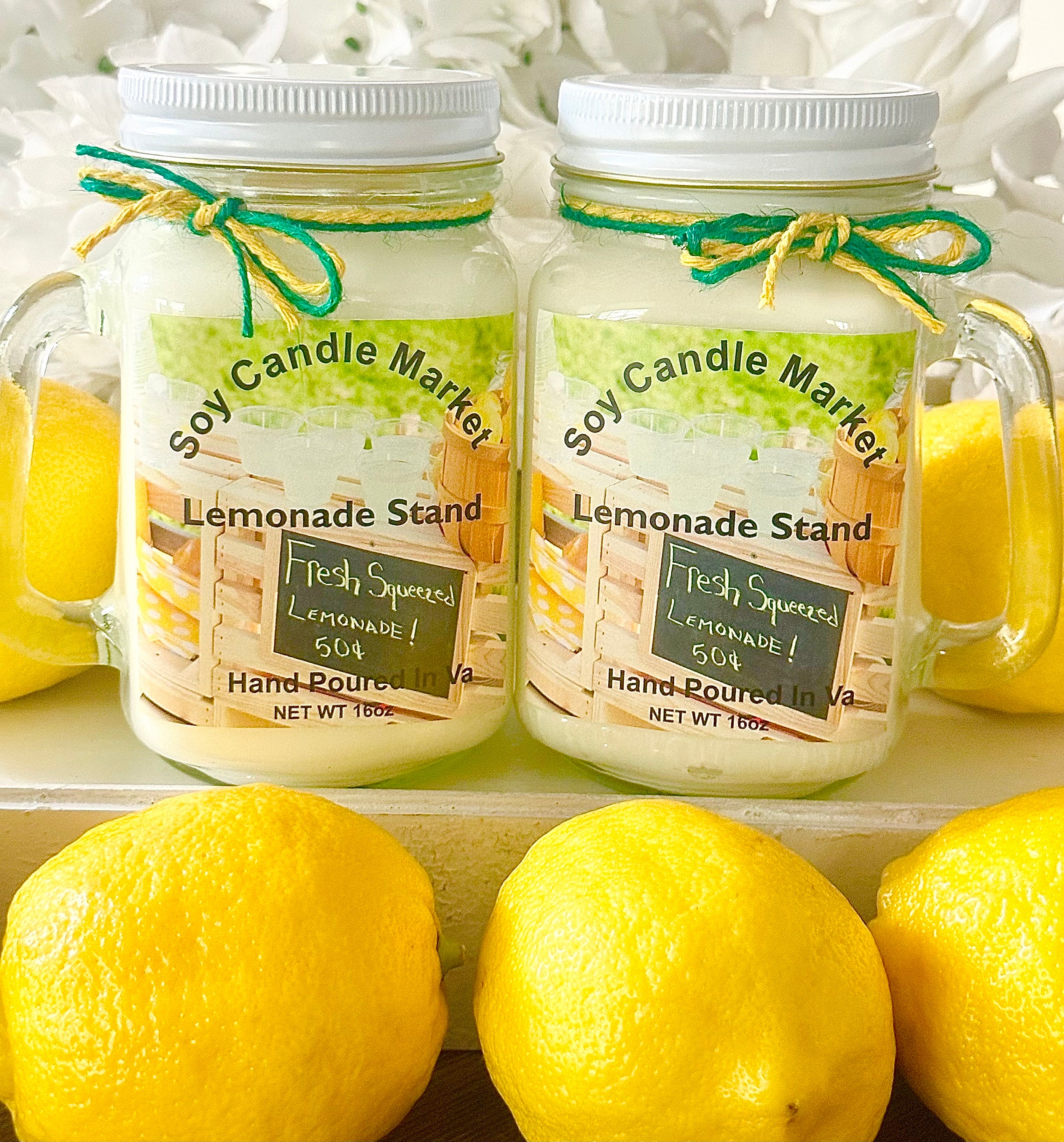 Lemonade Stand Soy Candle