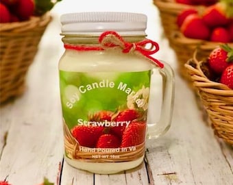 Strawberry Soy Candle