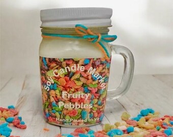 Fruity Pebbs  Soy Candle