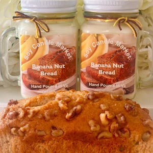 Banana Nut Bread Soy Candle