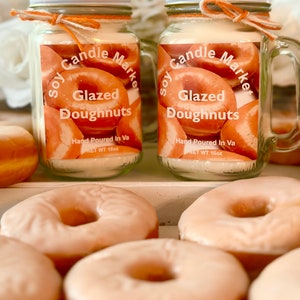 Glazed Doughnut Soy Candle