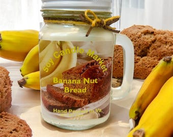 Banana Nut Bread Soy Candle