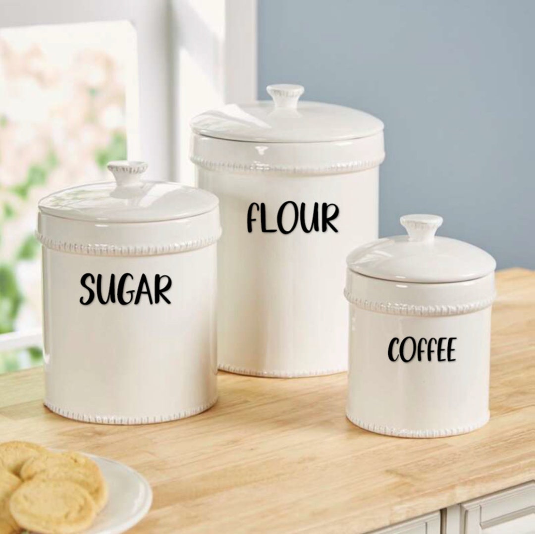 Customize Labels Decals Vinyl Kitchen Craft Room Home - Etsy