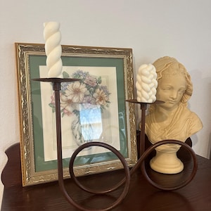 Cast Iron Candle Holder- Candelabra