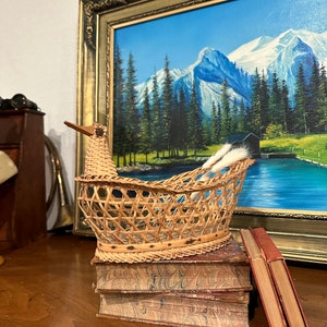 Woven/Wicker Duck Basket
