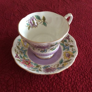 Vintage Royal Albert bone china tea cup and saucer