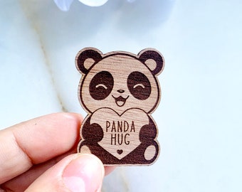 Panda Bear Pocket Hug Token, Send a Hug Gift, Thinking of You Gift, Pick me Up Gift Missing You, Isolation Travel Distance Pocket Hug