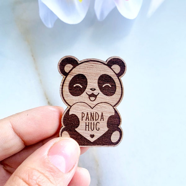 Panda Bear Pocket Hug Token, Send a Hug Gift, Thinking of You Gift, Pick me Up Gift Missing You, Isolation Travel Distance Pocket Hug