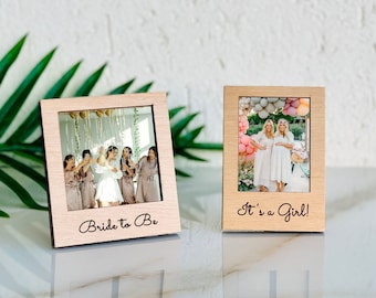 Instax Mini Photo Frames Polaroid Photo Frame, Personalized Tiny Picture Frames, Custom Engraved Photo Frame, Engagement Frame Reunion Gifts