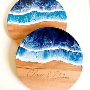Resin Cutting Board Ocean Personalized Resin Ocean Wall Art - Etsy UK