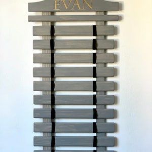 Martial Arts Belt Display Holder Personalized Karate Belt Display Rack Taekwondo Karate Jiu Jitsu Belt Display Karate Medal Organizer Holder. ShiandeCreations