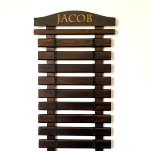 Martial Arts Belt Display Holder Personalized Karate Belt Display Rack Taekwondo Karate Jiu Jitsu Belt Display Karate Medal Organizer Holder. ShiandeCreations