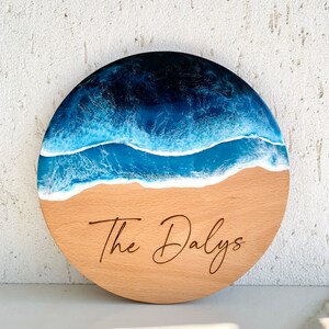 Resin Cutting Board Ocean Personalized Resin Ocean Wall Art - Etsy UK