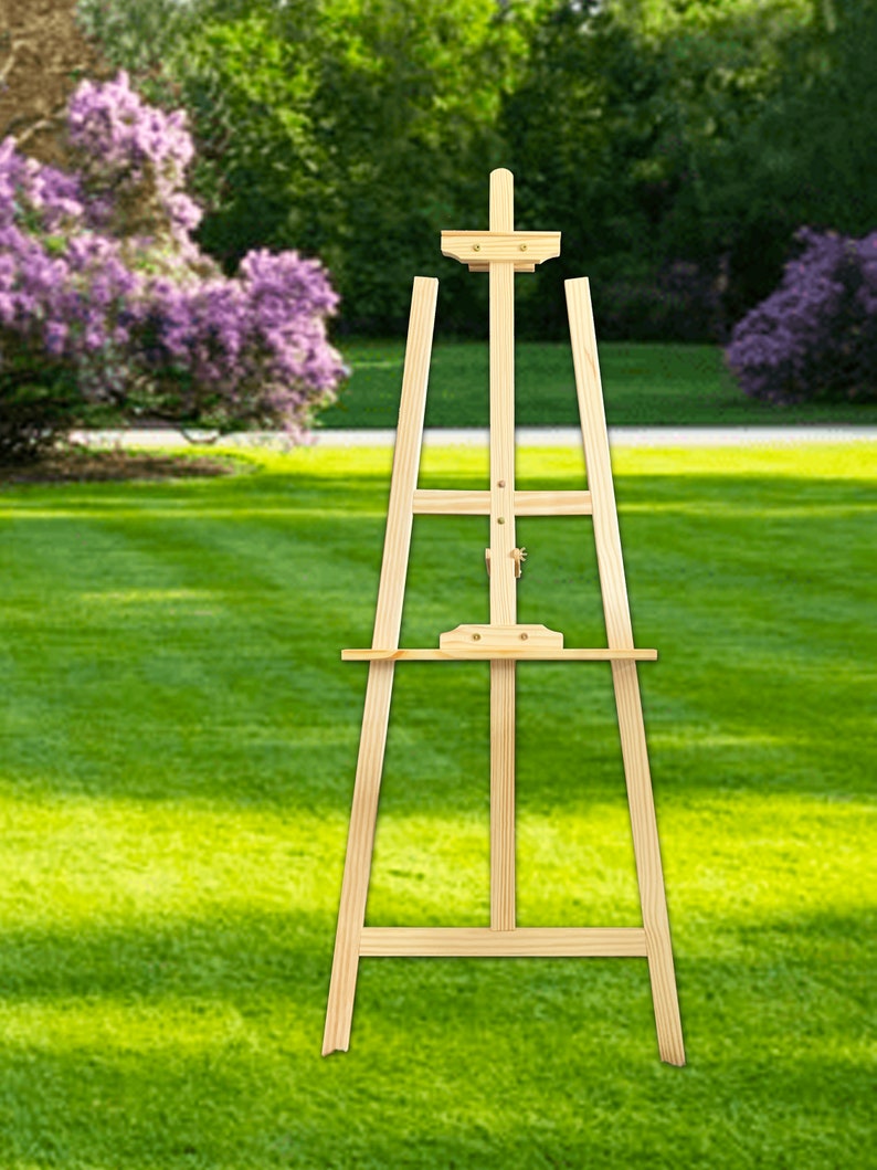 Easel Stand for Wedding Sign Art Easel Wedding Sign Easel Etsy