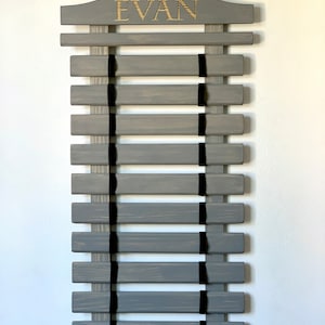 Martial Arts Belt Display Holder Personalized Karate Belt Display Rack Taekwondo Karate Jiu Jitsu Belt Display Karate Medal Organizer Holder. Shiande Creations