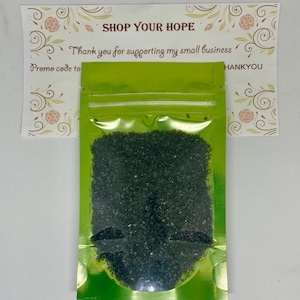 Black Lava Salt, Hawaiian Black Salt, Hiwa Kai, Free Shipping