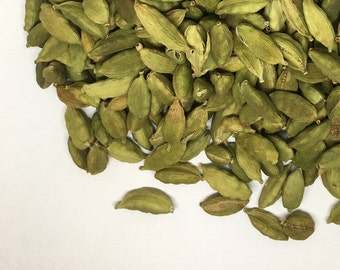 Cardamom, Whole Green Pods, High Quality and Fragrant