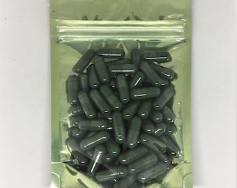 Spirulina & Chlorella, 500 mg, Vegan, Kosher, Halal Capsule, 100-500 count available, Pure Natural, No additive