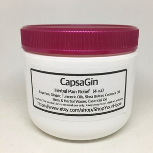 CapsaGin, Warming Rub, Traditional Formula, Joint and Muscle, All Ingredients are Natural, Kosher, Halal