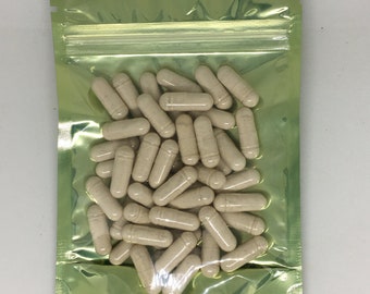 Ashwagandha Powder 500 mg, Vegan, Kosher, Halal Capsule, 100-500 count available, Pure Natural, No additive, Free Shipping