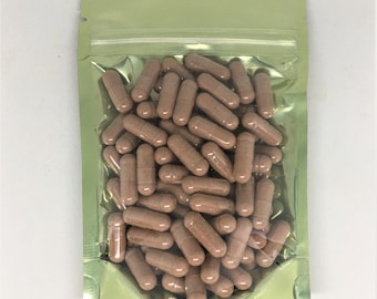 Cuachalalate Bark Powder 400 mg, Vegan, Kosher, Halal Capsule, 100-500 count available, Pure Natural, No additive
