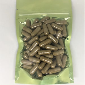 Ginkgo Biloba Leaf Powder 400 mg, Vegan, Kosher, Halal Capsule, 100-500 count available, Pure Natural, No additive