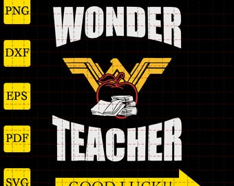 Download Wonder Teacher Svg Etsy