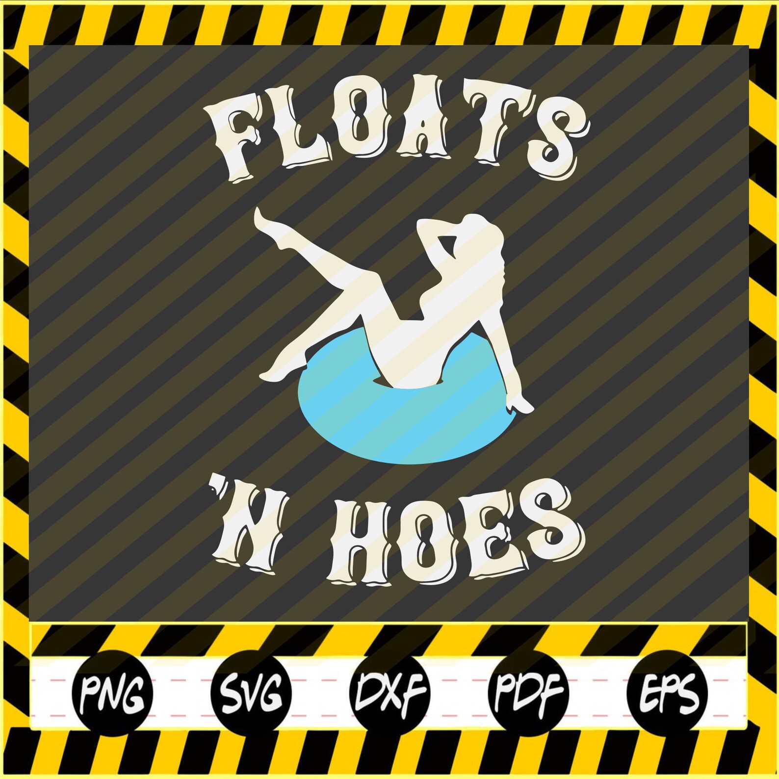 Floats 'N Hoes Svg Float Trip Tubing River Float Svg Etsy