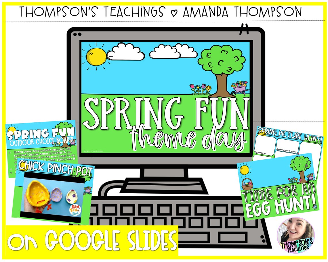Virtual Spring Fun Day Party Games Games for ZOOM Digital EASTER Activities for Kids Digital