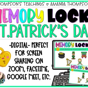 Virtual St. Patrick&#39;s Day Game || Party Game || Games for ZOOM || Digital Games for Kids