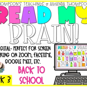 Virtual Back to School Game || Party Game || Games for ZOOM || Digital Games for Kids || Digital Guess Who