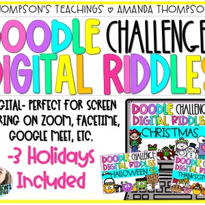 Virtual Christmas Game || Party Game || Games for ZOOM || Digital Games for Kids