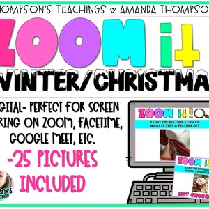 Virtual Christmas Game || Party Game || Games for ZOOM || Digital Games for Kids