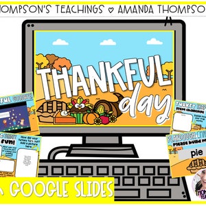 Virtual Thanksgiving Party || Party Games || Fall Games for ZOOM || Digital Thanksgiving Activities for Kids || Google