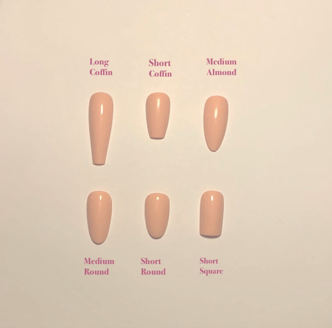 Light Blue Press on Nails Almond Press on Nails Glue on - Etsy