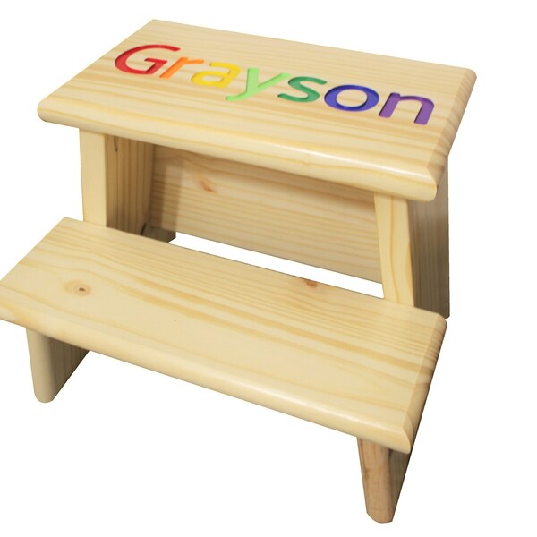Two Step Stool Etsy