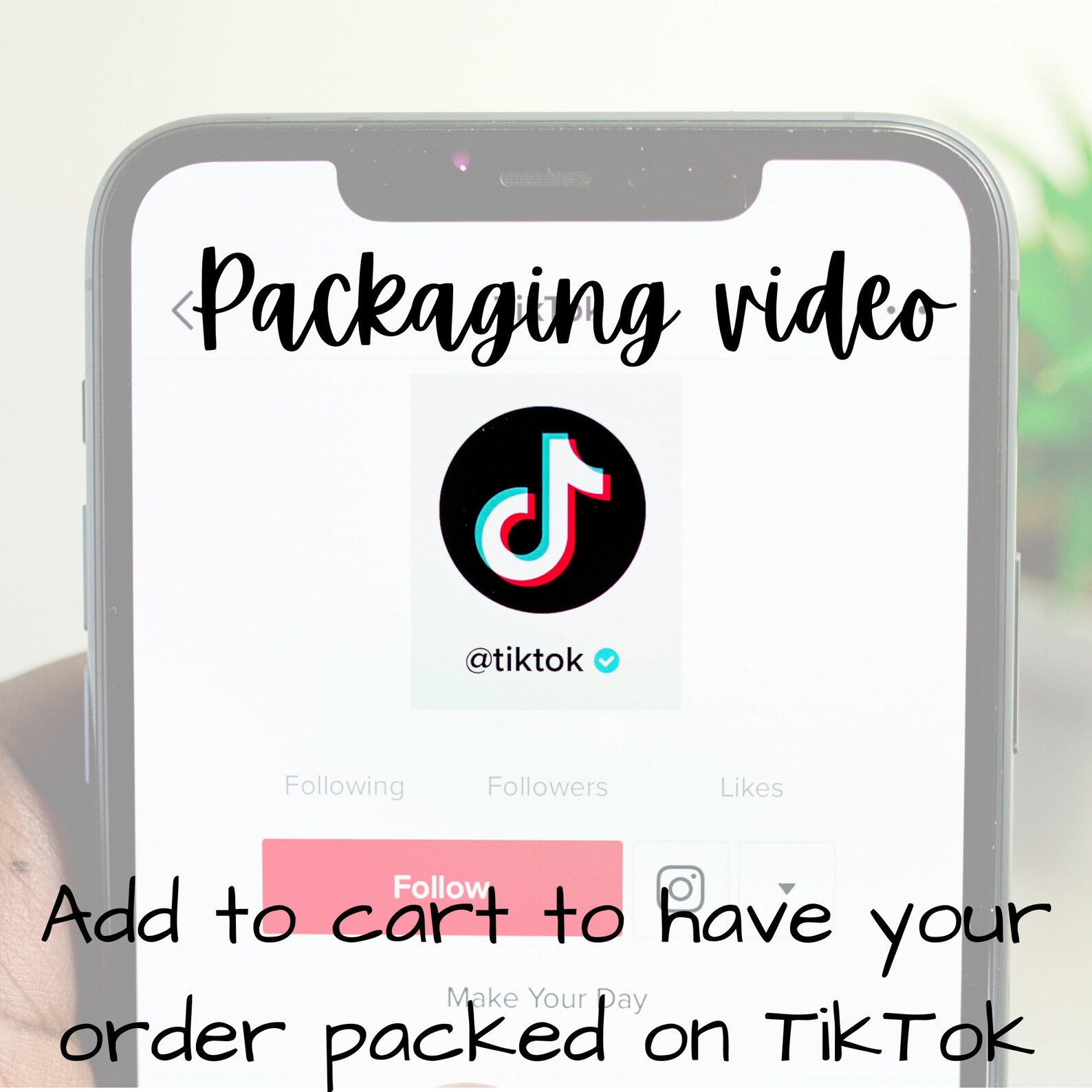 Tiktok packaging video social media video package order Etsy