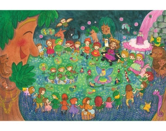 Celebration -- Giclee Art Print from The Magical Forest