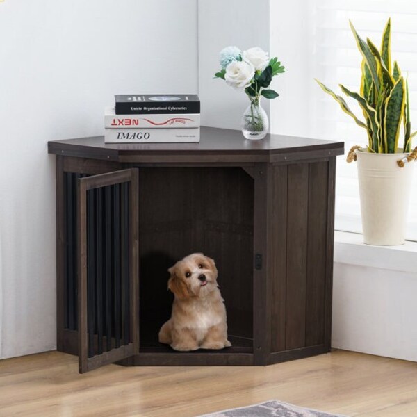 Dog Crate End Table Etsy