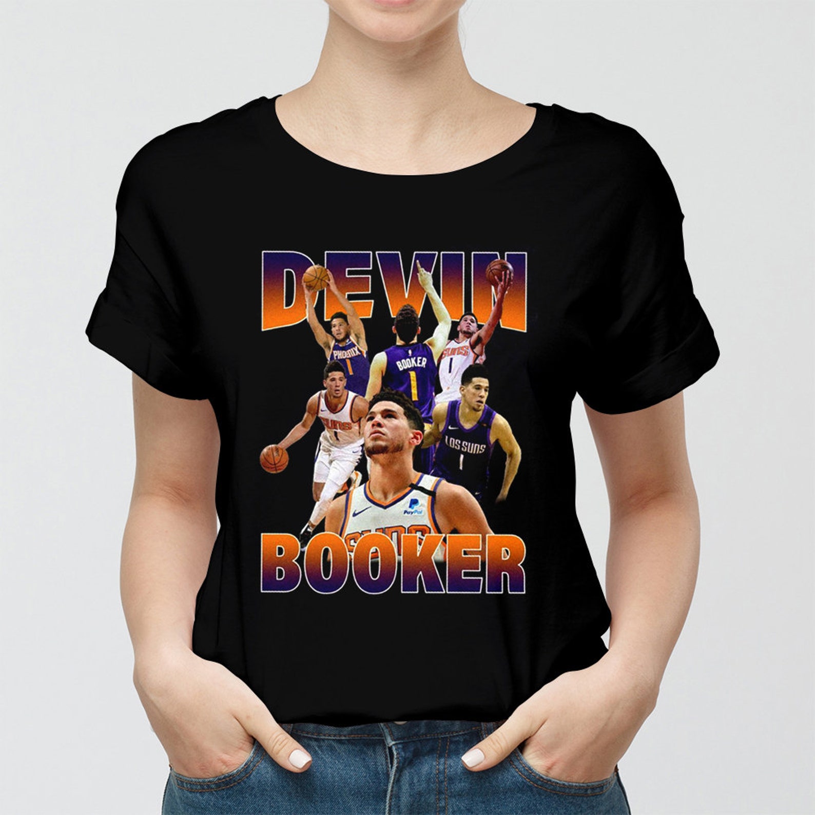 Devin Booker Phoenix Suns T Shirt Vintage Gift For Men And | Etsy