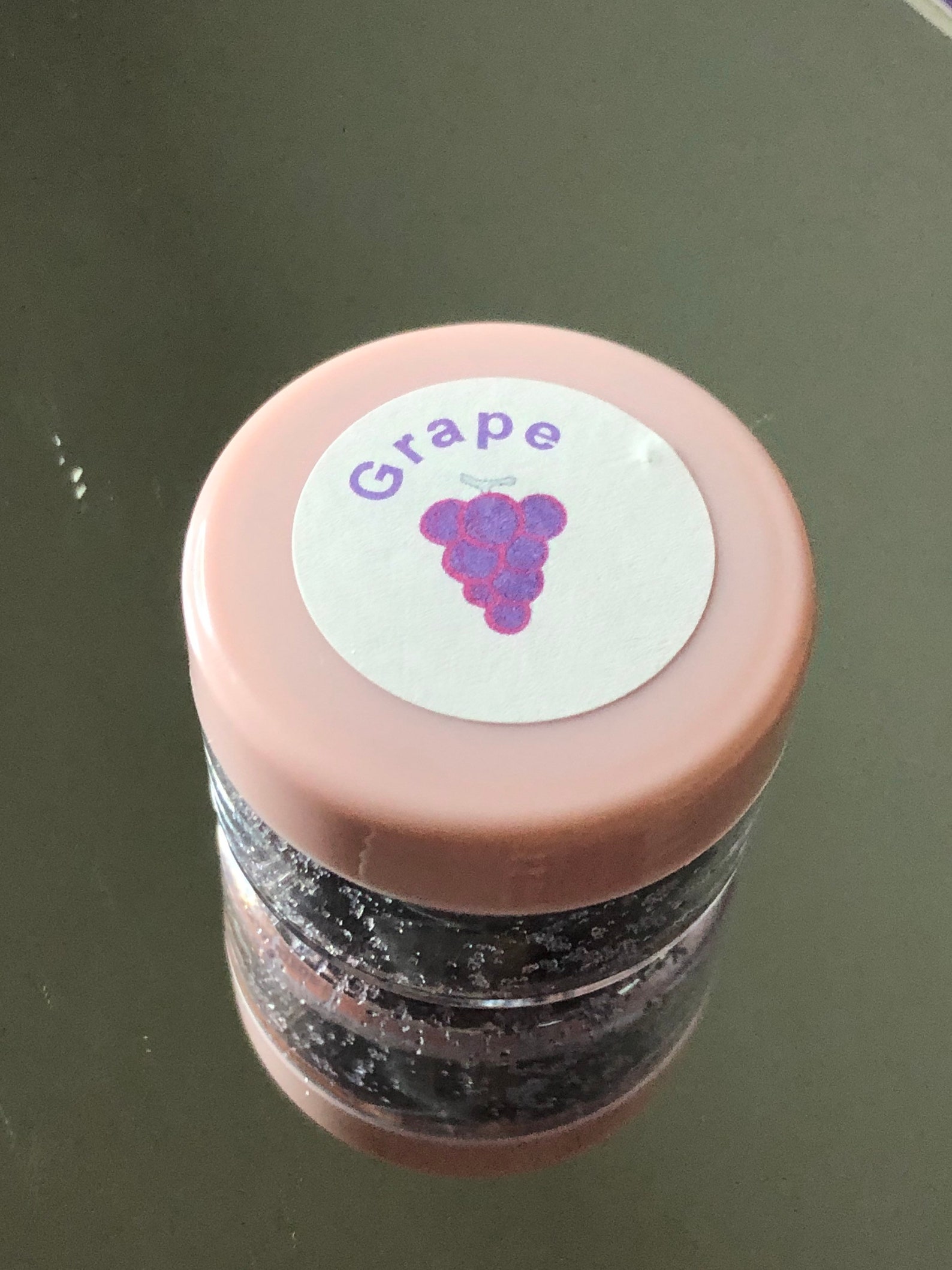 GRAPE Edible Exfoliating Lip Scrub Extra Moisturizing Lip Etsy