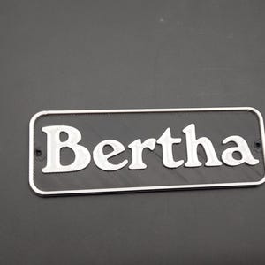 Boogie anp style personalized logo. 108mm