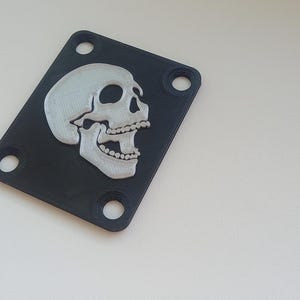 Fender size 3d printed custom Guitar neck plate